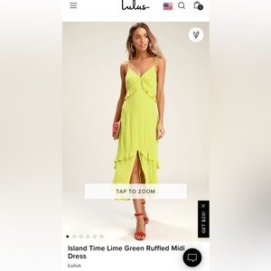 Lulus Midi Dress